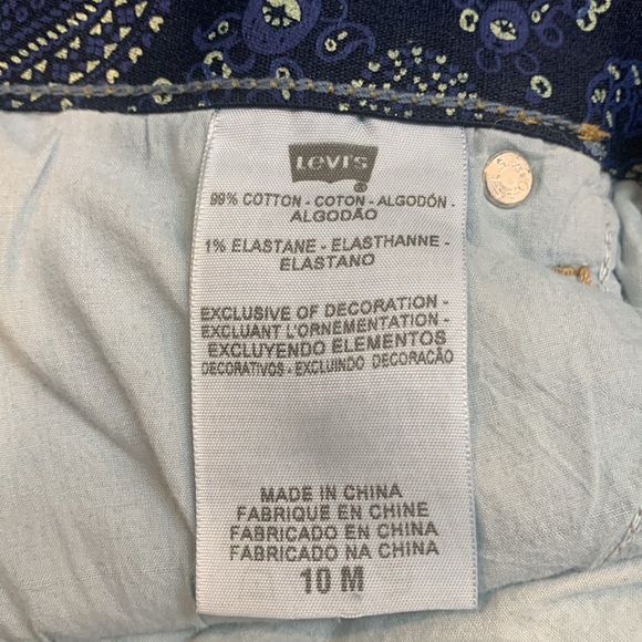 FINAL! Medium Wash Bootcut Levi’s Jeans Size 10 - Picture 3 of 4